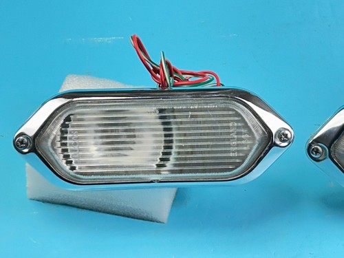 Vauxhall Cresta PA 1957-1962 Lucas L667 Clear Park Turn Light Set Genuine NOS - Bild 2 von 5