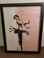 Dance by Dani Messin Framed Picture Wall Art Decor
