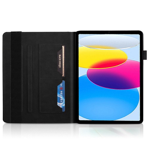 For 2024 iPad Air 11" 13" /Air/7/8/9/10th Folio Case Flip Leather Stand Cover - Picture 14 of 43
