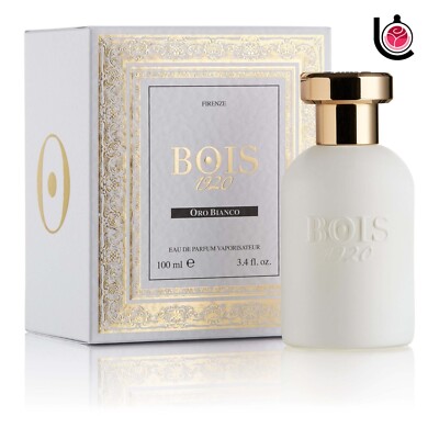BOIS 1920 ''White Gold'' Eau De Parfum Spray 100 Ml Niche Fragrance