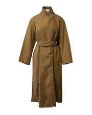 Isabel Marant Étoile Peter Trench Coat In Brown Cotton Fr38