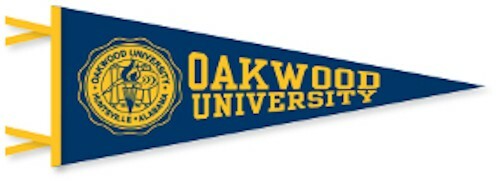 Oakwood University Wool Felt Pennant - 9 x 24 - Picture 1 of 1