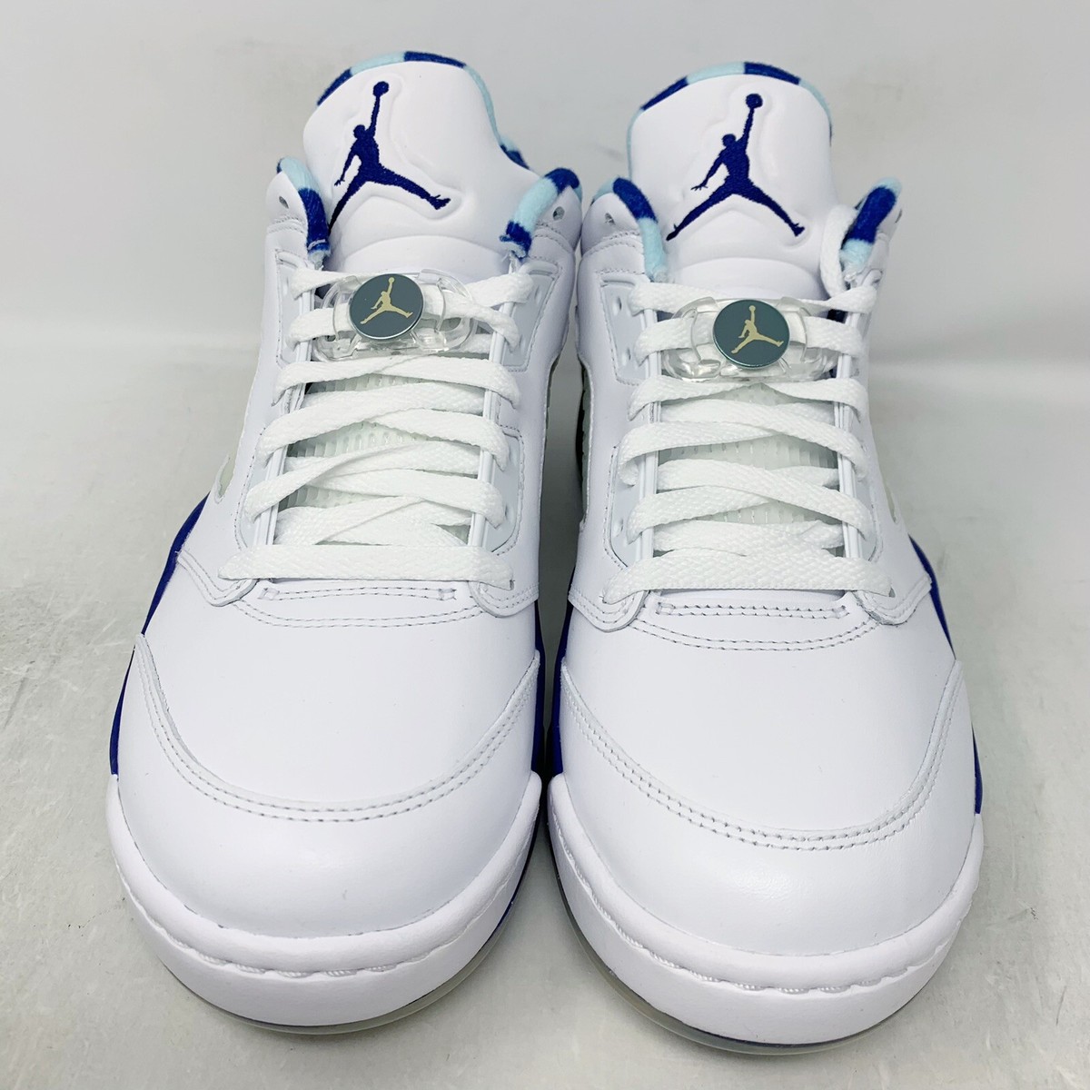 Air Jordan 5 'Grape Ice Wings' White Golf Shoes, Size 10 Air Jordan 5 'Grape Ice Wings' White Golf Shoes, Size 10