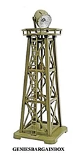 N Scale US ARMY SEARCHLIGHT TOWER LIGHTED BUILT-UP READY TO USE Model Power 2681