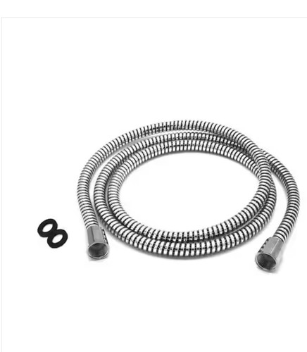 Tubo doccia ad incastro in plastica 72"" in PVC con dadi conici in ABS e lavatrice in gomma - Foto 4 di 5