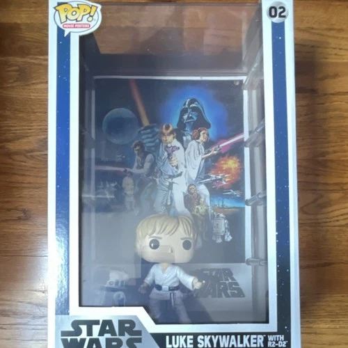 Funko Pop! Movie Posters Star Wars Luke Skywalker with R2-D2 #02 Vinyl Figure