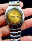Seiko 5 Vintage Automatic 21 Jewels Men Wrist Watch Day Date Japan Made