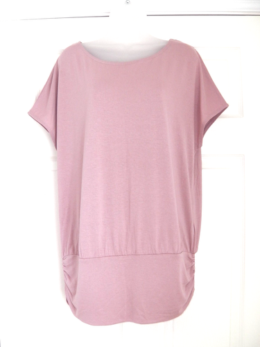 BNWOT WOMENS BODYFLIRT TOP SMALL 10/12 PINK YOGA T-SHIRT PILATES HOLIDAY BLOUSE