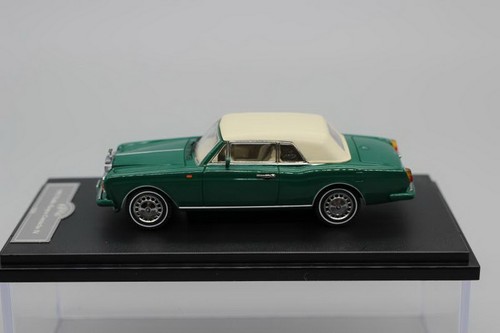 GFCC 1/64 Scale Rolls-Royce Corniche IV Green Diecast Car Model Toy Gift NIB - Picture 4 of 6