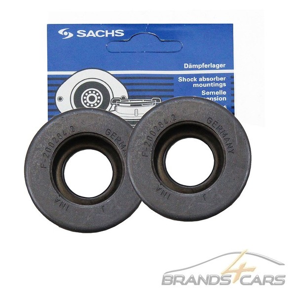 2X Sachs WÄLzlager Domlager Vorne FÜR Audi 80 B2 B3 B4 90 B2 B3-image