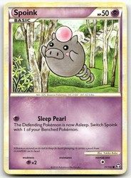 Spoink 77/102 HeartGold & SoulSilver: Triumphant