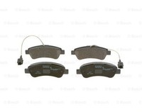 Bosch Bremsbelagsatz, Scheibenbremse Hinten FüR CitroËN Fiat Peugeot