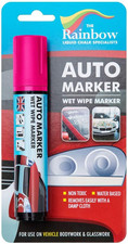 Window Markers for Glass Washable Car Window Paint Pen- Dry Erase Liquid Chalk M