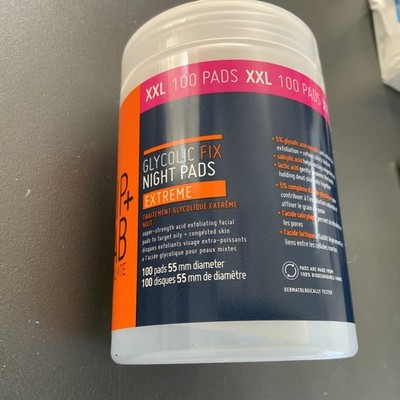 Nip + Fab Glykolsäure Nacht Pads für Gesicht mit Salicylsäure, Hyaluronsäure, 100