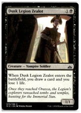 MTG Dusk Legion Zealot - Rivals of Ixalan Moderately Played English Playset (x4)