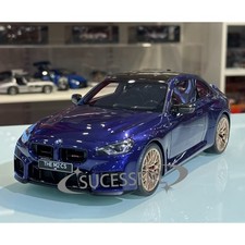GT552 1:18 Scale BMW M2 CS G87 Blue Resin Collectible Car Model GT Spirit