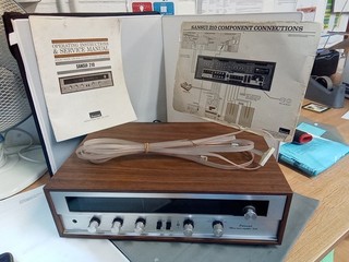 Sansui 210 Vintage 70s Stereo Turner Amplifier Tested/Working