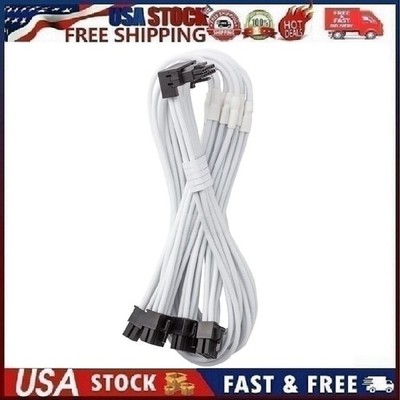 CableMod RT-Series Pro ModMesh 90 Degree White 16-Pin to 4x8Pin Variant B White