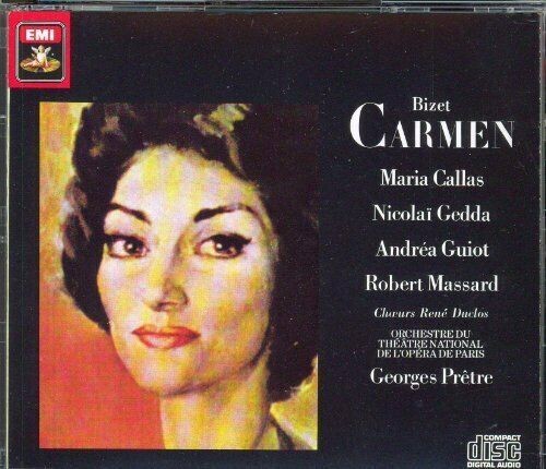 Bizet Carmen Callas Gedda Pretre 1985 EMI 3 X CD WGermany