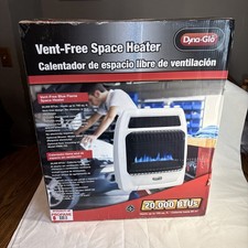Dyna-Glo 20,000 BTU Blue Flame Ventless Wall Heater Propane NEW Up To 700 Sq Ft