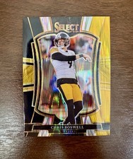 2025 Panini Select Premier Level Chris Boswell #151 Black Gold Shock Color Match
