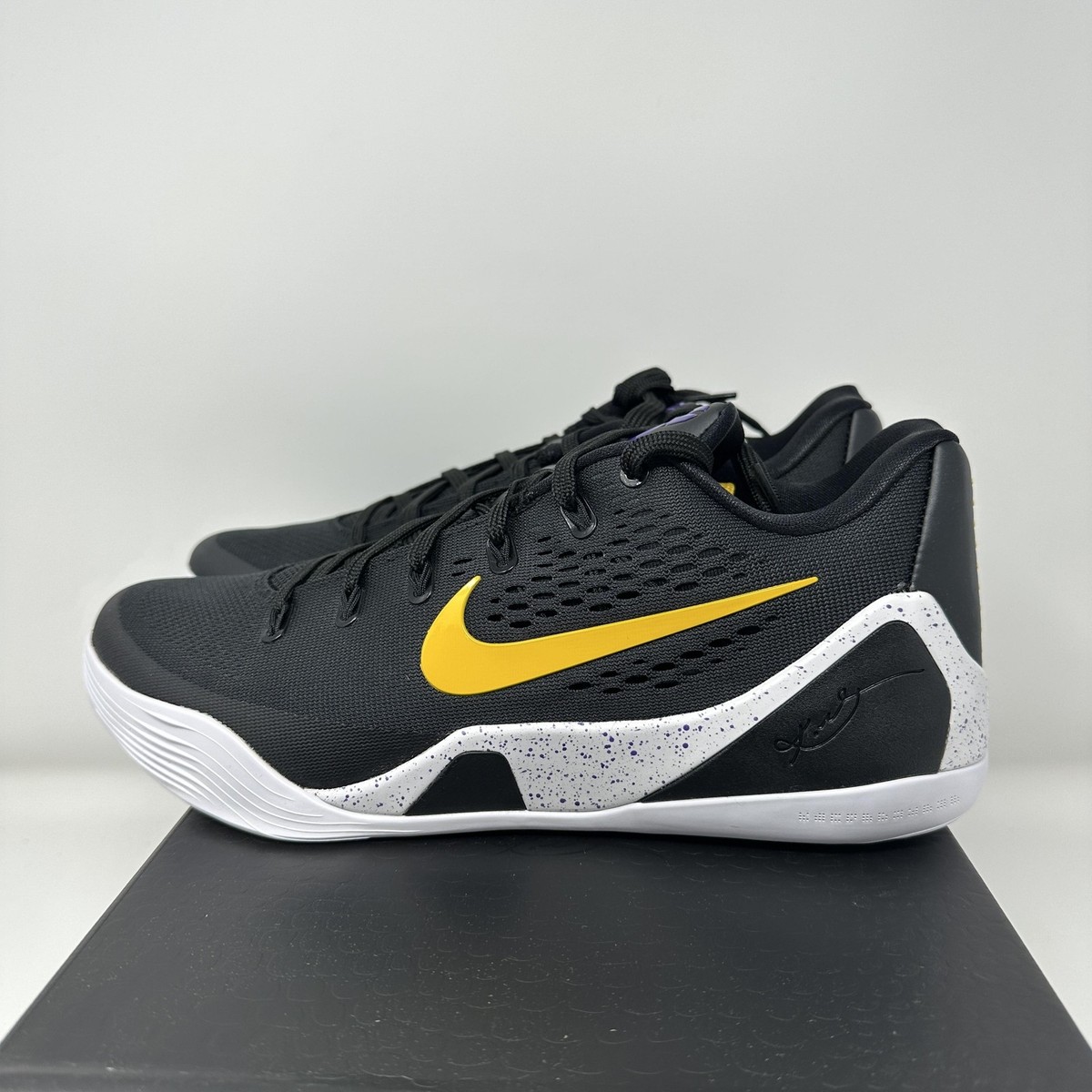 Size 10.5 - Nike Kobe 9 EM Protro TB Lakers Away for sale