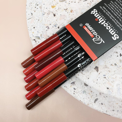 12-tlg. Langanhaltendes Set mit Profi Lip Liner Stiften glatt und butterweich - Bild 1 von 6