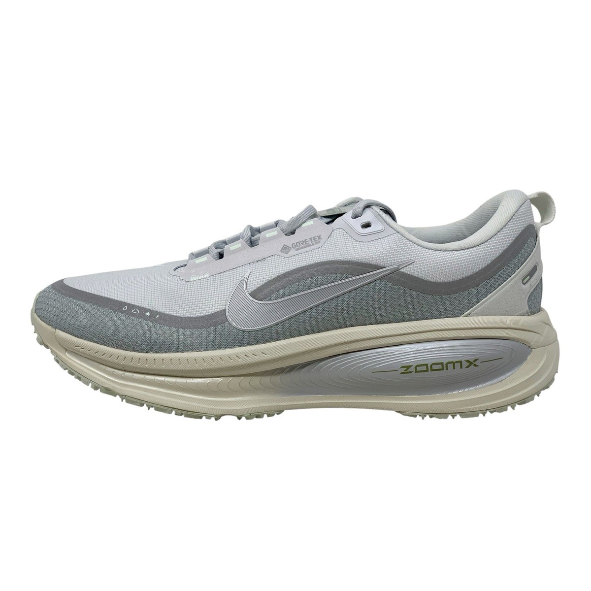 Nike Vomero 18 GoreTex 'Pure Platinum' White Sneakers, Size 12