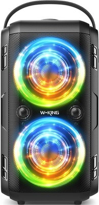 W-King t9-2 180W PEAK Musikbox Bluetooth Lautsprecher Groß, W-KING 80W Party NEU