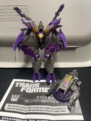 Hasbro Transformers FOC Fall of Cybertron Deluxe Kickback Complete +Manual. Read