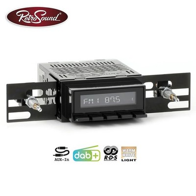 für Opel Rekord E2  Youngtimer RetroSound Oldtimer Auto Radio DAB+ Bluetooth AUX