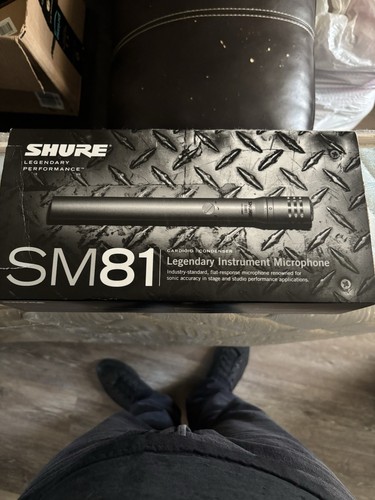 Shure SM81-LC Condenser Wired Professional Microphone