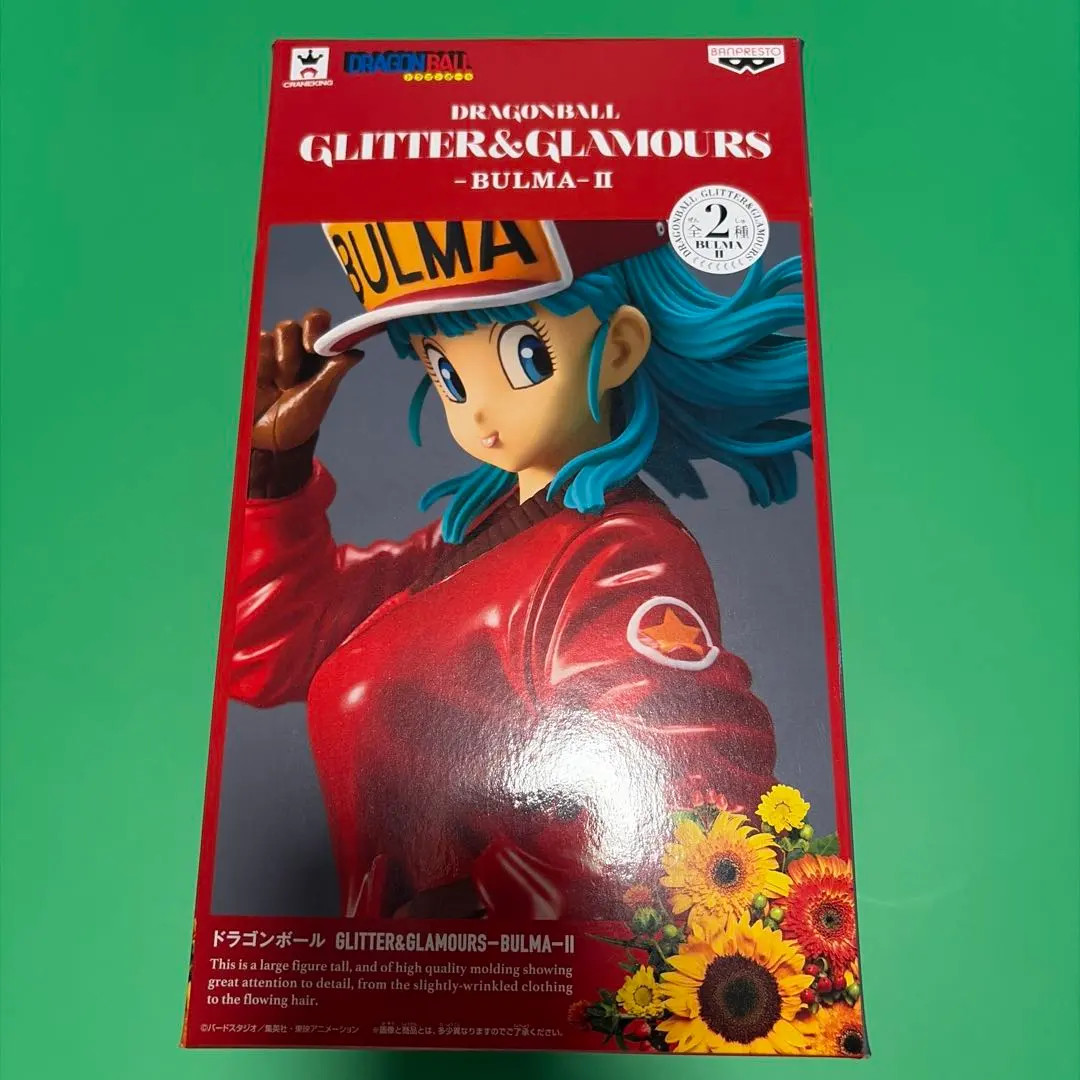 Figura Bulma Dragon Ball Super DBZ Glitter & Glamours II Japón Envío gratuito Color Rojo