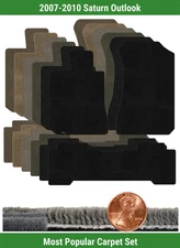 Custom Ultimat Carpet Mat Set for 2007-2010 Saturn Outlook (3 pieces) #10WX