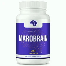 Marobrain Capsules - Premium Maro Brain Memory Support Supplement 60ct