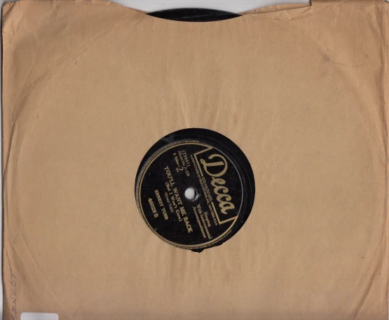 Ernest Tubb - Answer To Walking The Floor Over You / You'll Want Me Back 10"  78 - Image 4 of 4