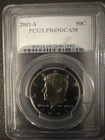2001-S Kennedy Half Dollar Silver Proof PCGS PR69 DCAM 50C
