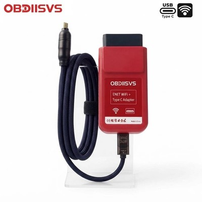 ENET WiFi Adapter OBD2 auf USB Typ-C All in 1 Convert Kabel für BMW F/G/I Serie