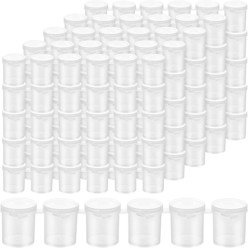 30 Strips 180 Pots Empty Paint Strips, 15Ml Mini Paint Container with ...