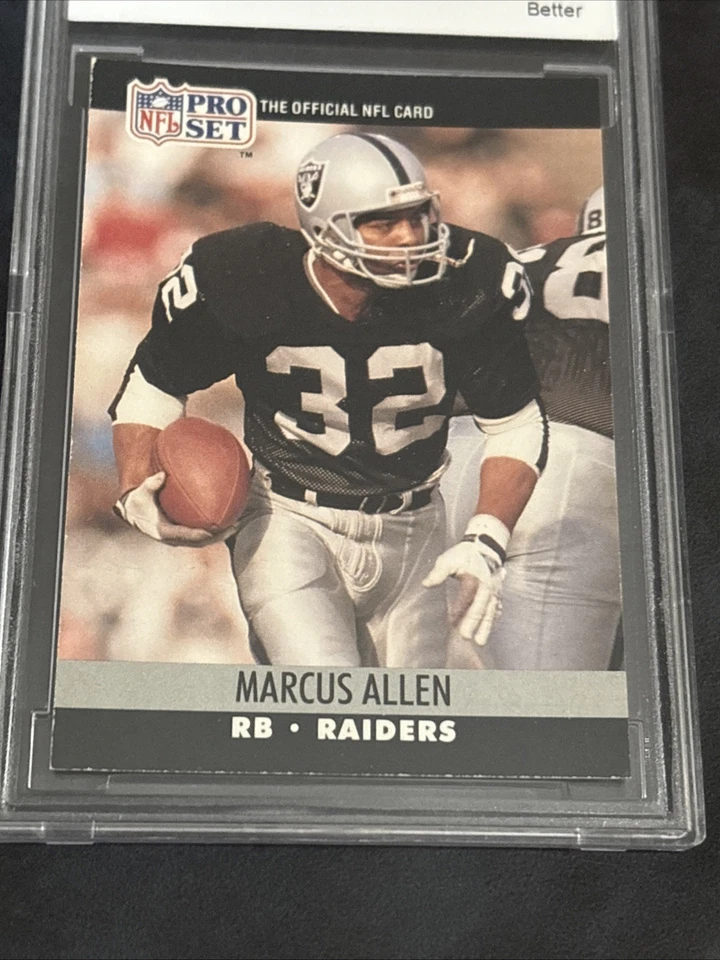 1990 Pro Set - Marcus Allen #538 BCCG Graded 9 Near Mint - Image 4 of 4