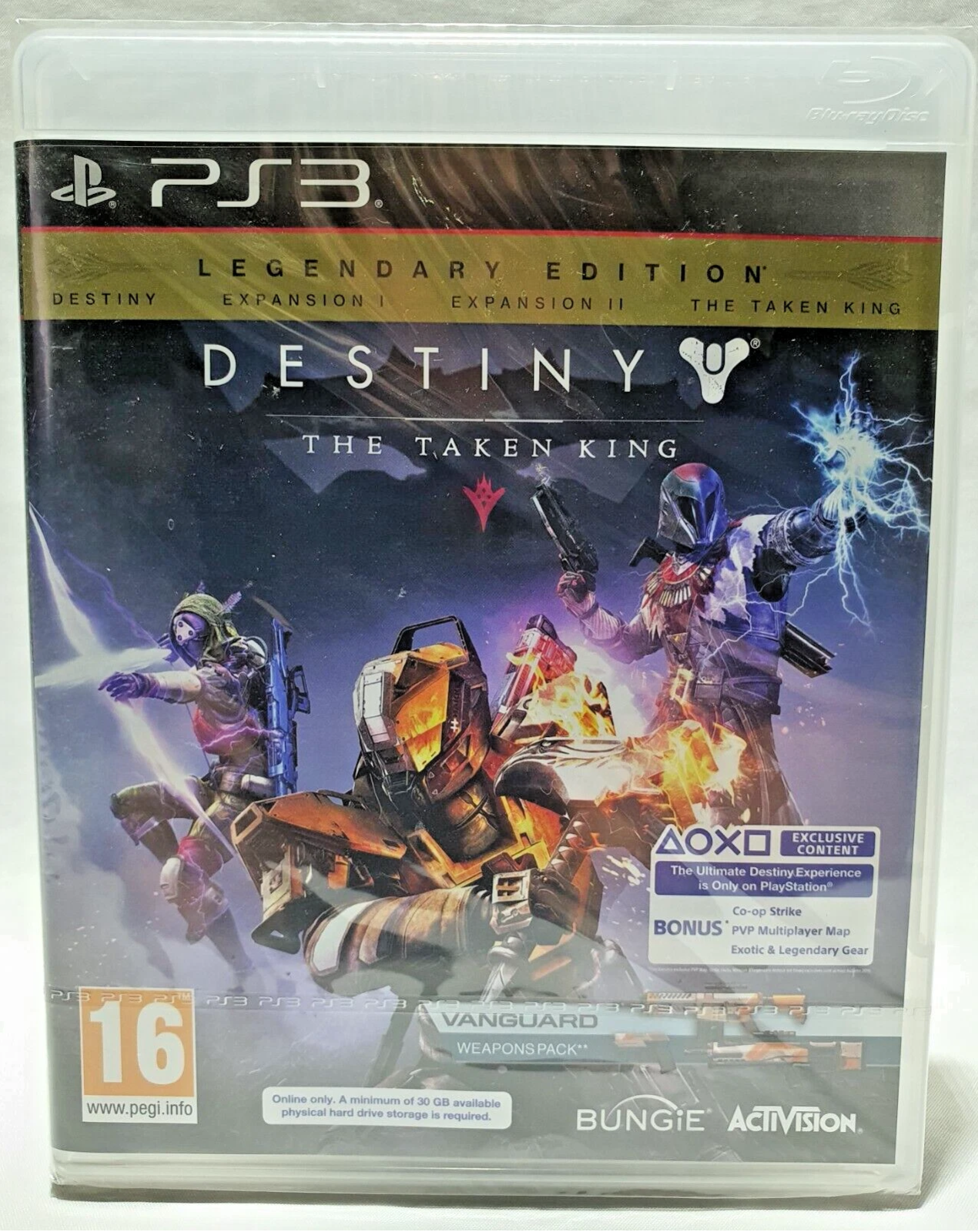 Destiny The Taken King Legendary Vanguard Armory Edition Playstation 3 NEW Seale