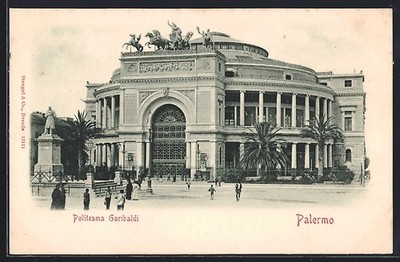 Ansichtskarte Palermo, Politeama Garibaldi 