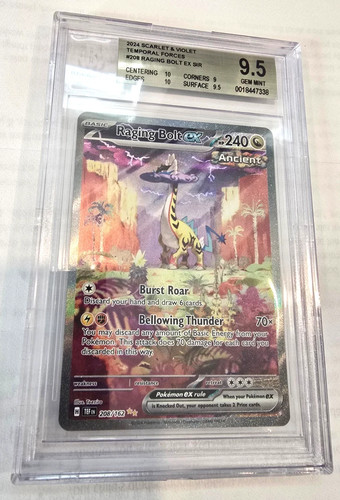 Raging Bolt ex graded BGS 9.5 for sale on eBay