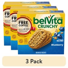 Blueberry Breakfast Bars Biscuits 5 Packs of 4 Bars Each