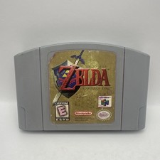The Legend of Zelda Ocarina of Time Nintendo N64 Game Cartridge