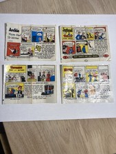 4 Lot Bazooka Joe/Blony Archie/Jughead/Veronica/Moose Comics Bubblegum Wrappers