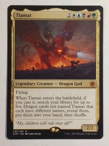 MTG - Tiamat - Adventures in the Forgotten Realms 235/281 - Regular Mythic