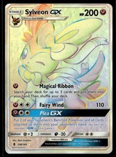 2017 Sun & Moon - Guardians Rising Sylveon-GX Stage 1/Rare Rainbow #158 on eBay