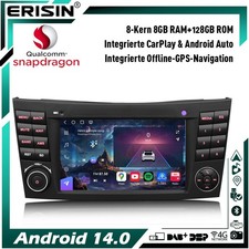 Android 14 8+128GB Autoradio CarPlay Navi BT für Mercedes E/CLS Klasse W211 W219 Android 14 8+128GB Autoradio CarPlay Navi BT für Mercedes E/CLS Klasse W211 W219