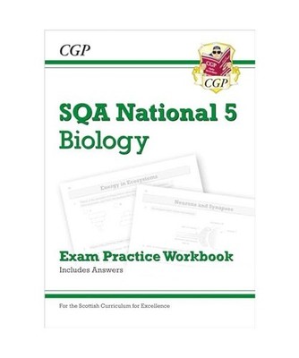 National 5 Biology: SQA Exam Practice Workbook - includes Answers, CGP Books